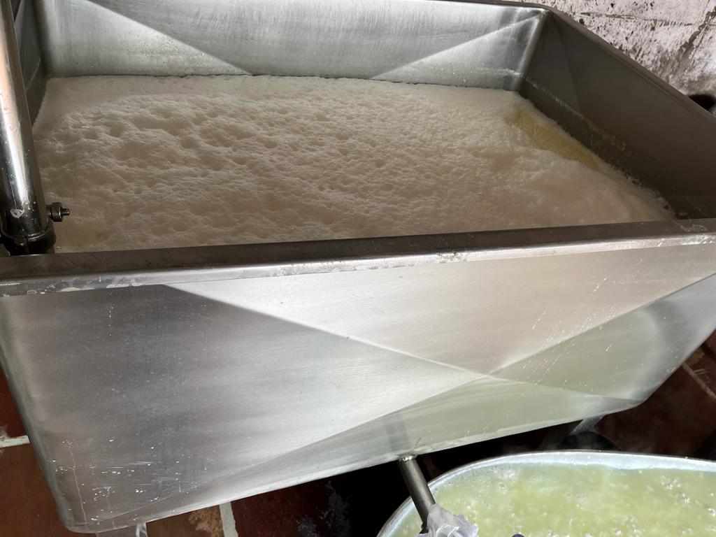 Paneer Making Process