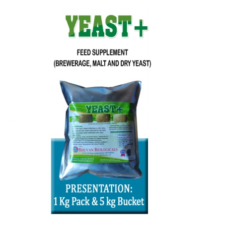 YEAST + - FEED SUPPLEMENT ( BREWWRAGE, MALT AND DRY YEAST) 