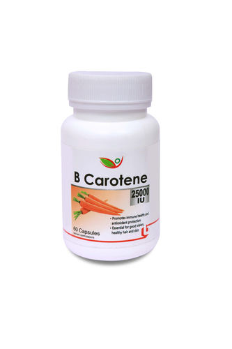 Beta Carotene (Pro Vitamin -A) Capsules