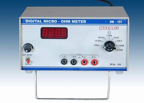 Digital Micro Ohm Meter