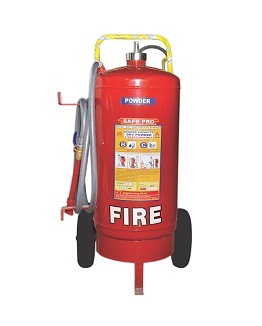 75 KG BC - ABC Trolley Mounted Fire Extinguisher