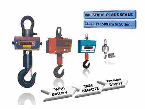 INDUSTRIAL CRANE WEIGHING SCALE