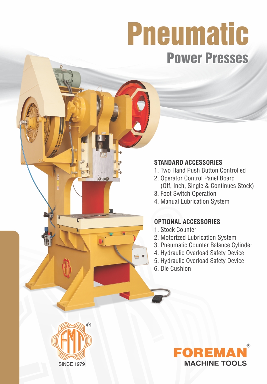 Steel Body Pneumatic Power Press