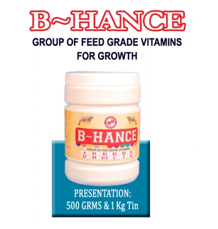 B-HANCE - GROUP OF FEED GRADE VITAMINS FOR GROWTH